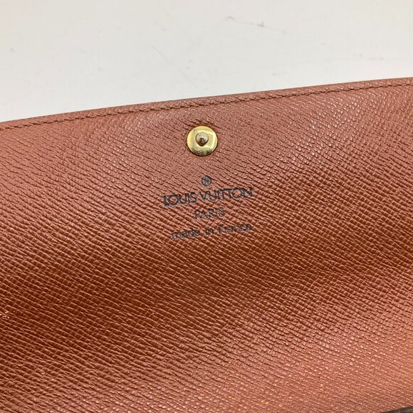 Louis Vuitton Monogram Grafitti Sarah Wallet Brown Green - Picture 7 of 16